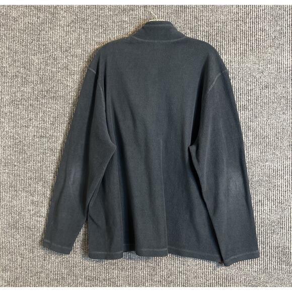 Eddie Bauer Mens 1/4 Zip Fleece Jacket Size XXL Outdoor Camping Hiking Pocket - Picture 2 of 7